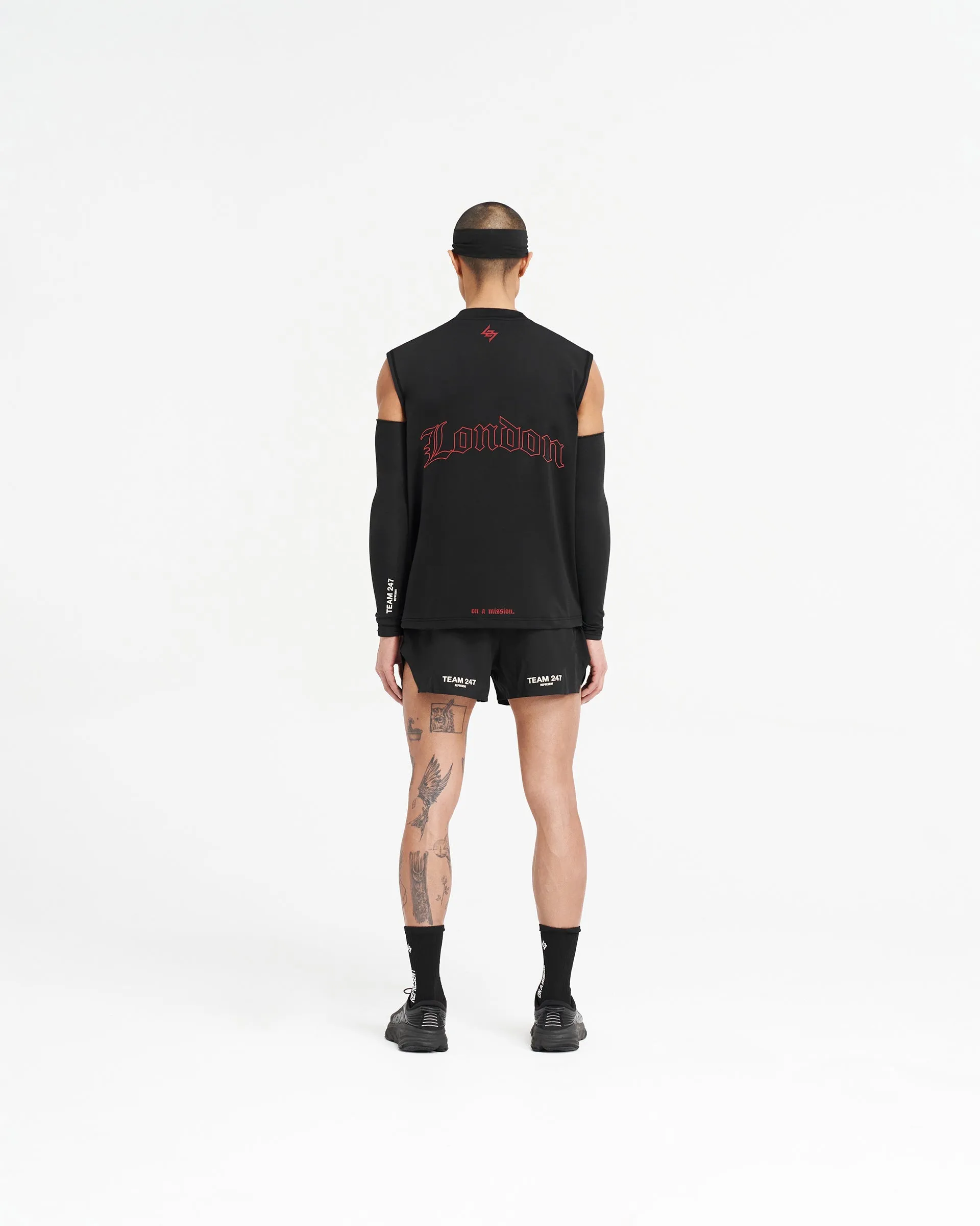 247 London Oversized Tank - Black