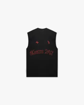 247 London Oversized Tank - Black