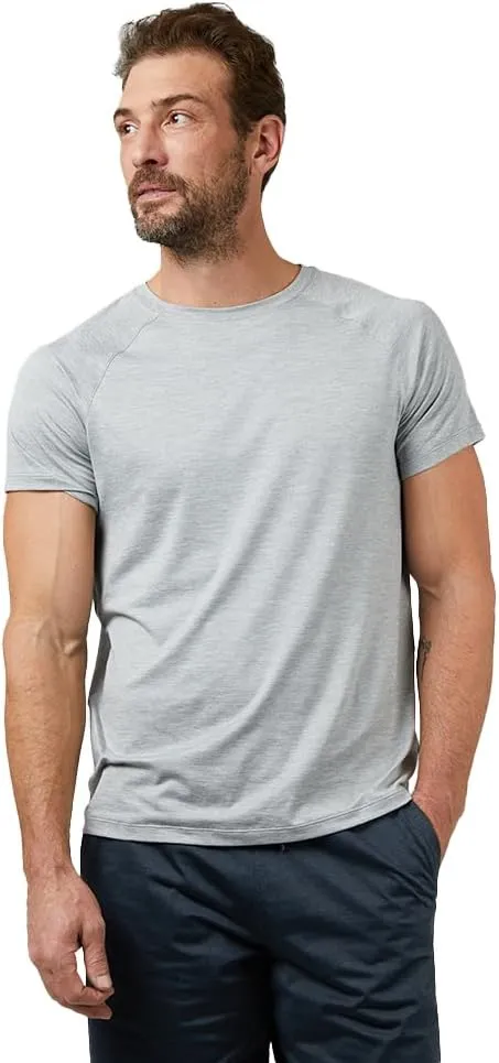 32 Degrees Cool Mens Active T-Shirt | Raglan Short Sleeve | Quick Dry | Anti-Odor