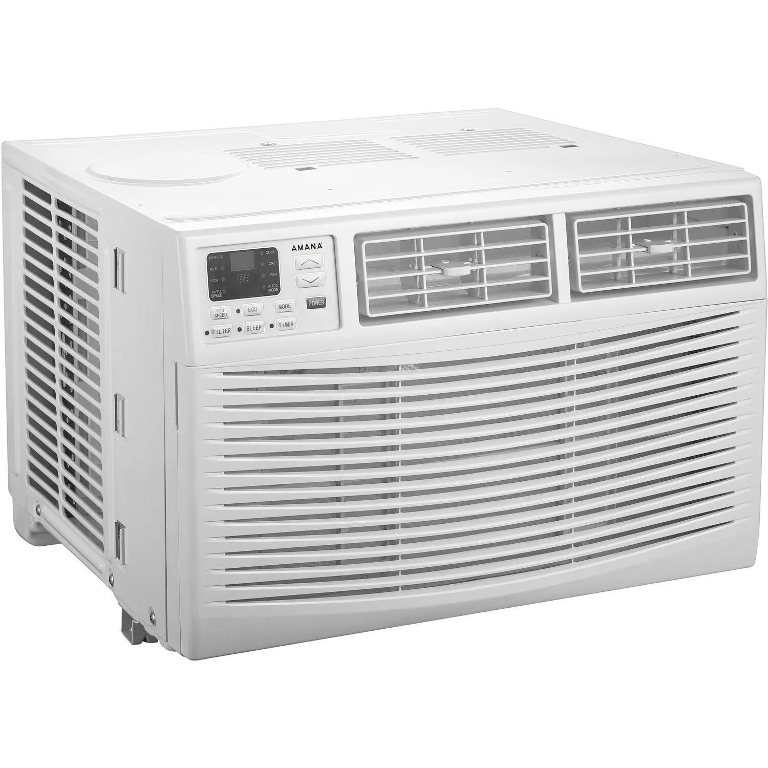 6,000 BTU 115V Window-Mounted Air Conditioner with Remote Control