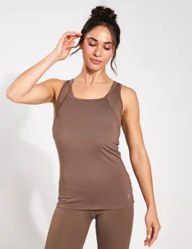 Active Collective Chill  Dreamblend Tank Top - Utility Brown