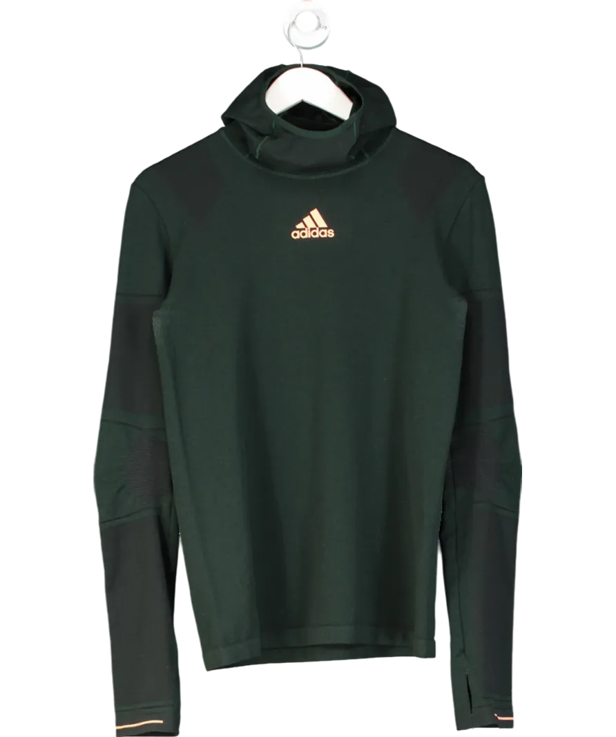 adidas Green X-city Reflective Running Top UK M