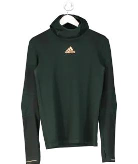 adidas Green X-city Reflective Running Top UK M