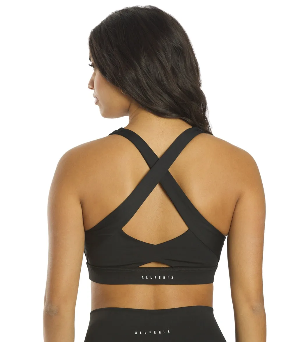 All Fenix Criss Cross Back Yoga Sports Bra