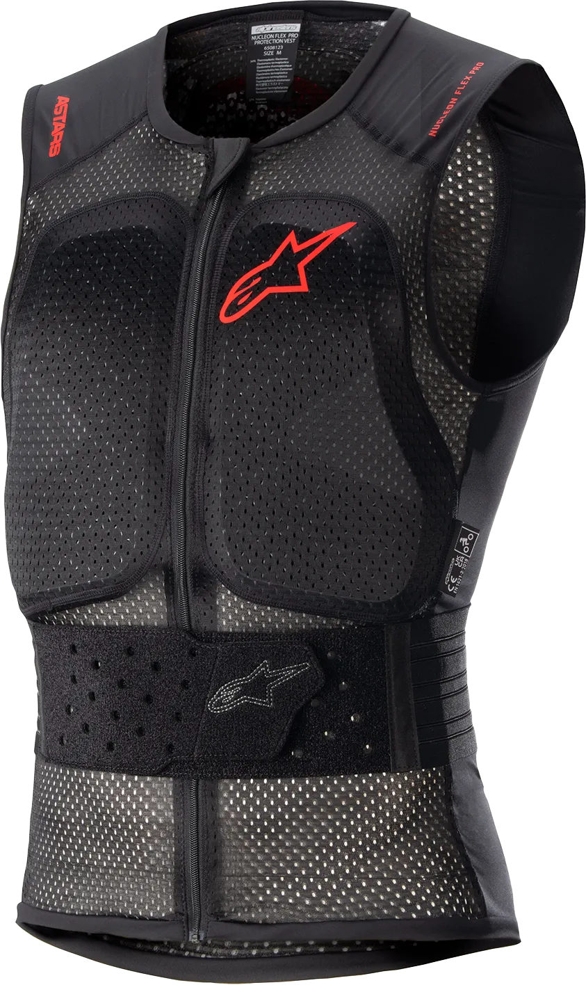ALPINESTARS Nucleon Flex Pro Protection Vest - Black/Red - Large 6508123-009-L