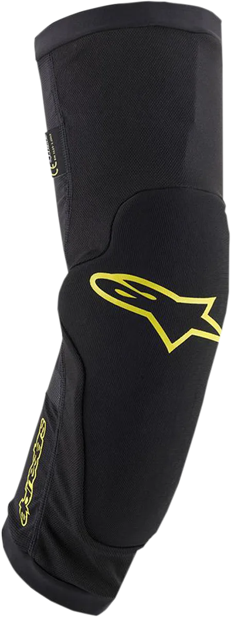 ALPINESTARS Paragon Plus Knee Guards - Black/Yellow - Small 1652419-1047-SM