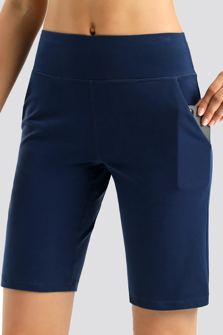 Bermuda High Waistband Shorts 10"