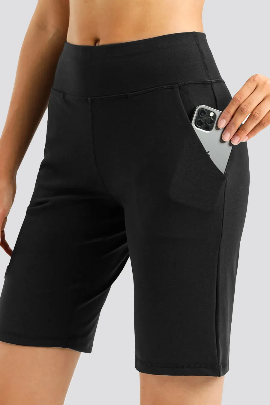 Bermuda High Waistband Shorts 10"