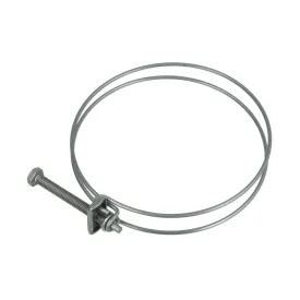 BOOST Products Double Wire Hose Clamp - Stainless Steel - 50-55mm