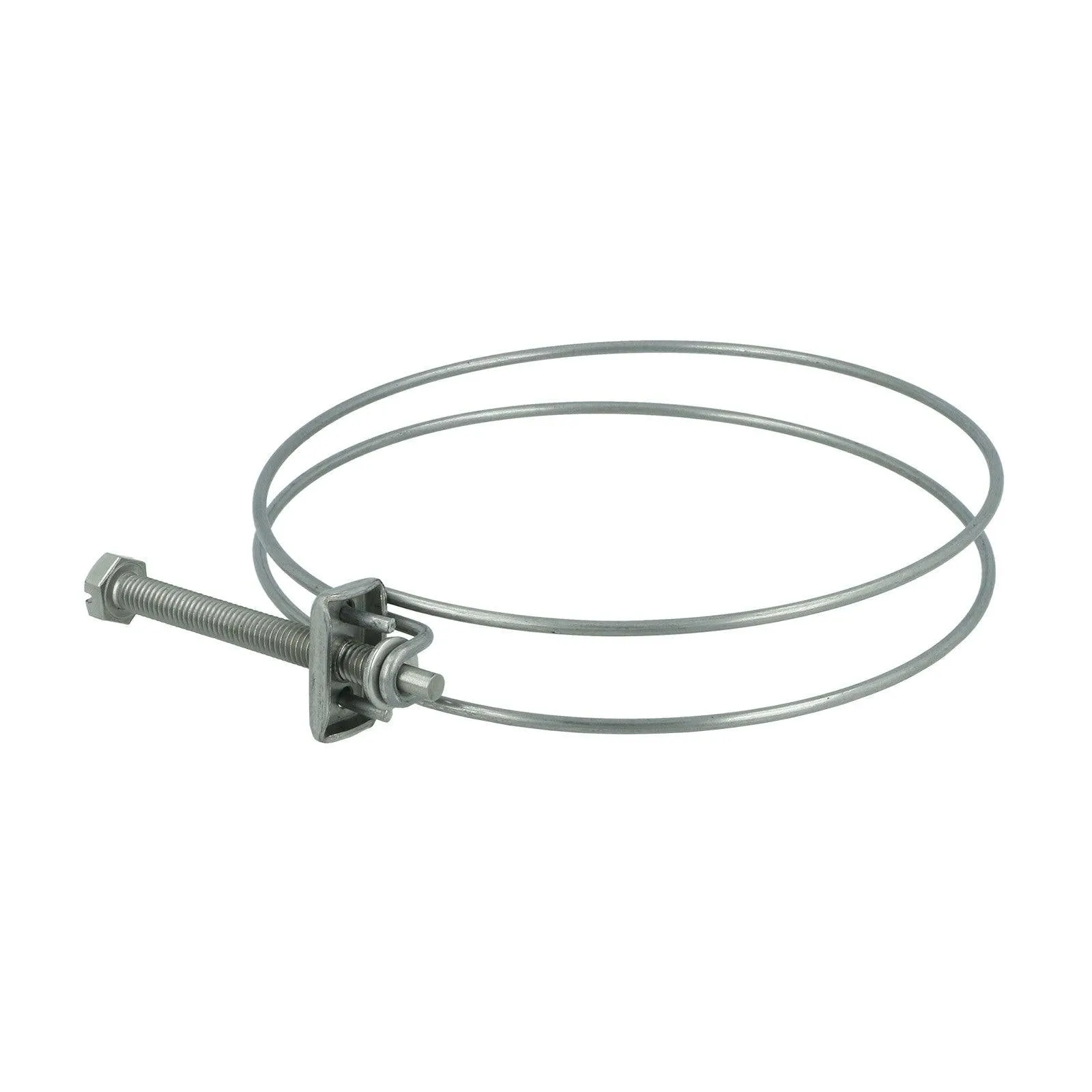 BOOST Products Double Wire Hose Clamp - Stainless Steel - 50-55mm