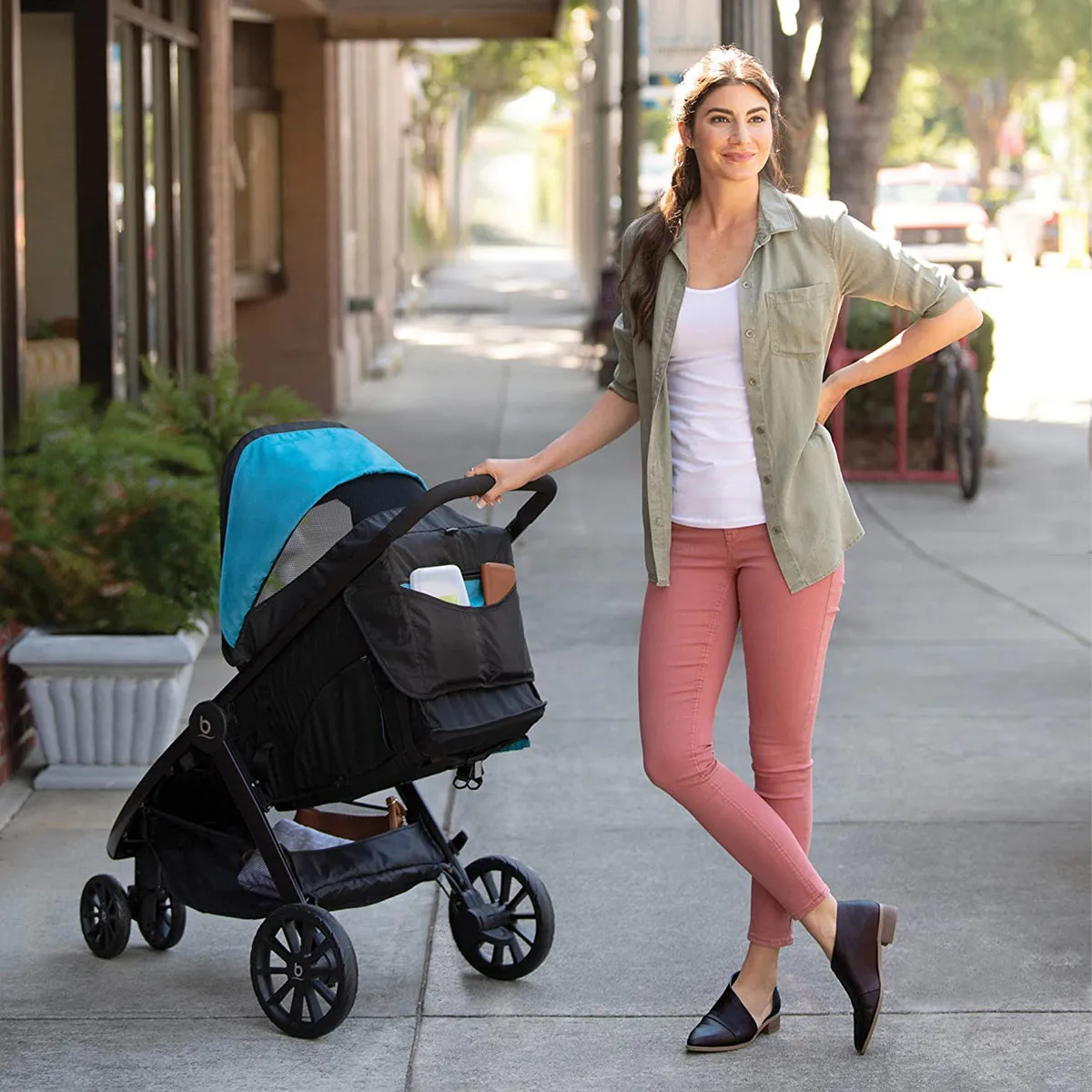 Britax B-Lively Stroller - Cool Flow Teal