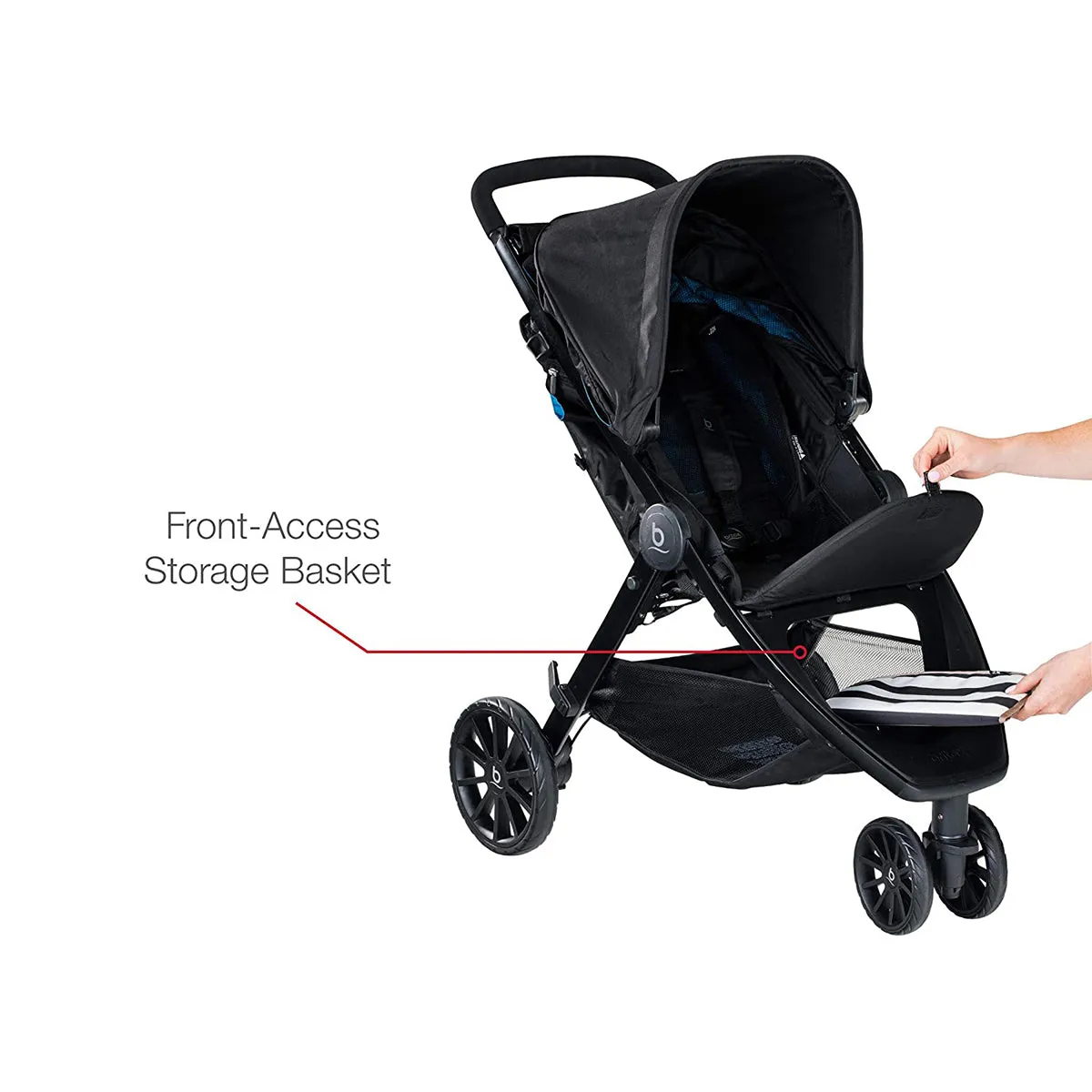 Britax B-Lively Stroller - Cool Flow Teal