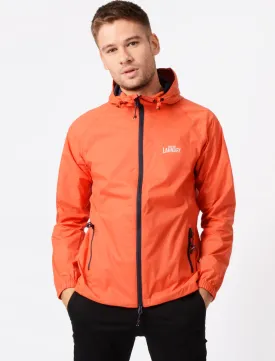 Conroy High Performance Packaway Windbreaker Jacket in Burnt Orange - Tokyo Laundry