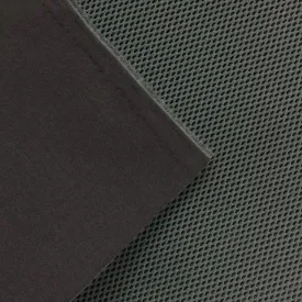 Foam Stretch Sandwich Mesh - Grey (Sold per Foot)