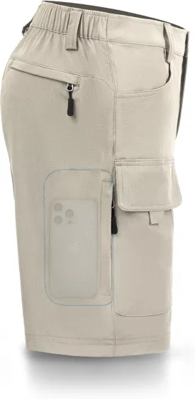 Hiauspor Men's Hiking Cargo Shorts 9"/10" Quick Dry Lightweight Waterproof for Golf Tactical Fishing Casual with 6 Pockets