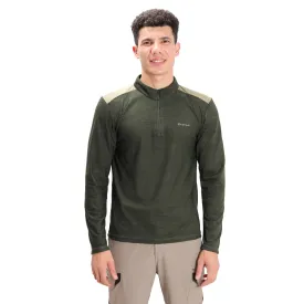 Hiking and Trekking T-Shirt | Jersey - Full Sleeves - Green