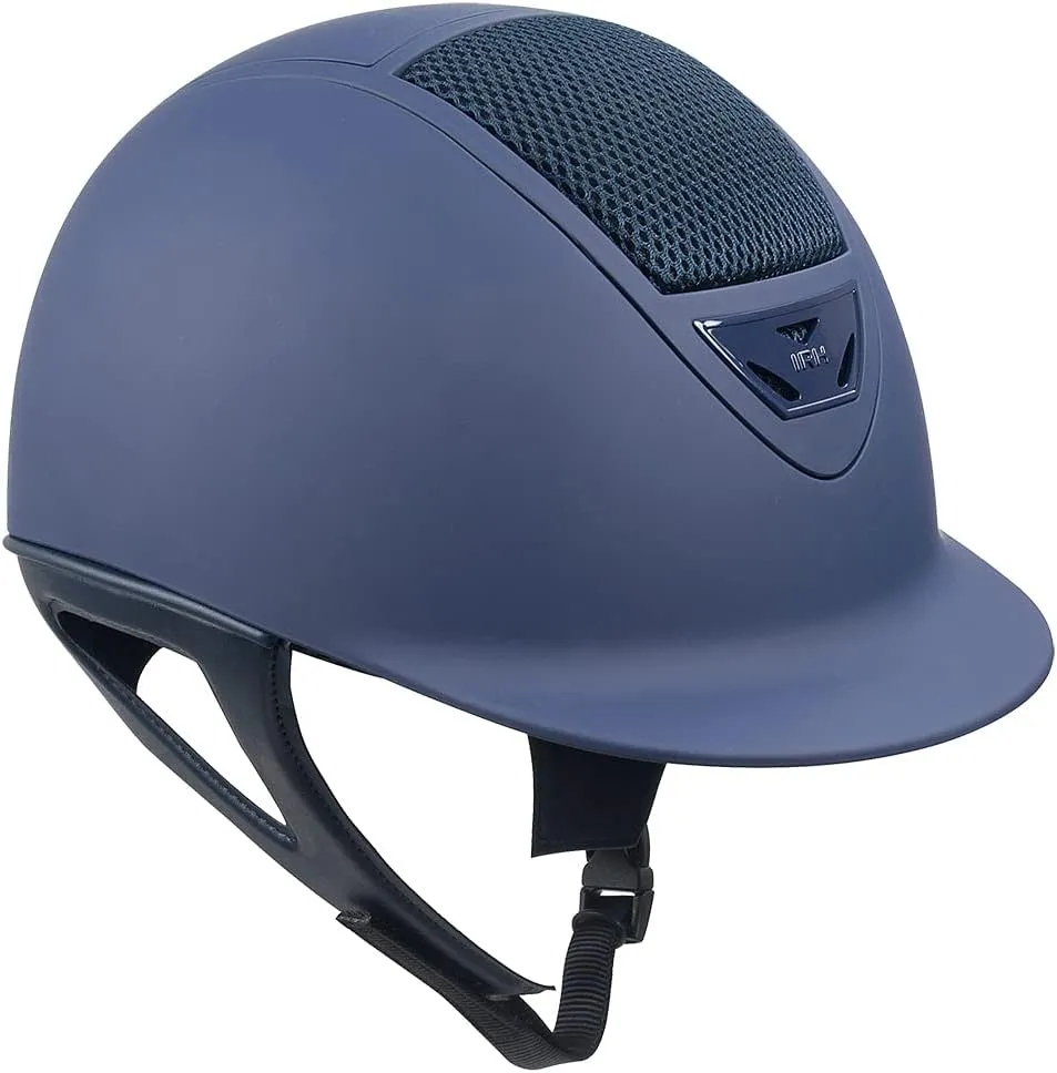 IRH XLT Horse Riding Helmet, Matte Navy with Matte Frame, Medium