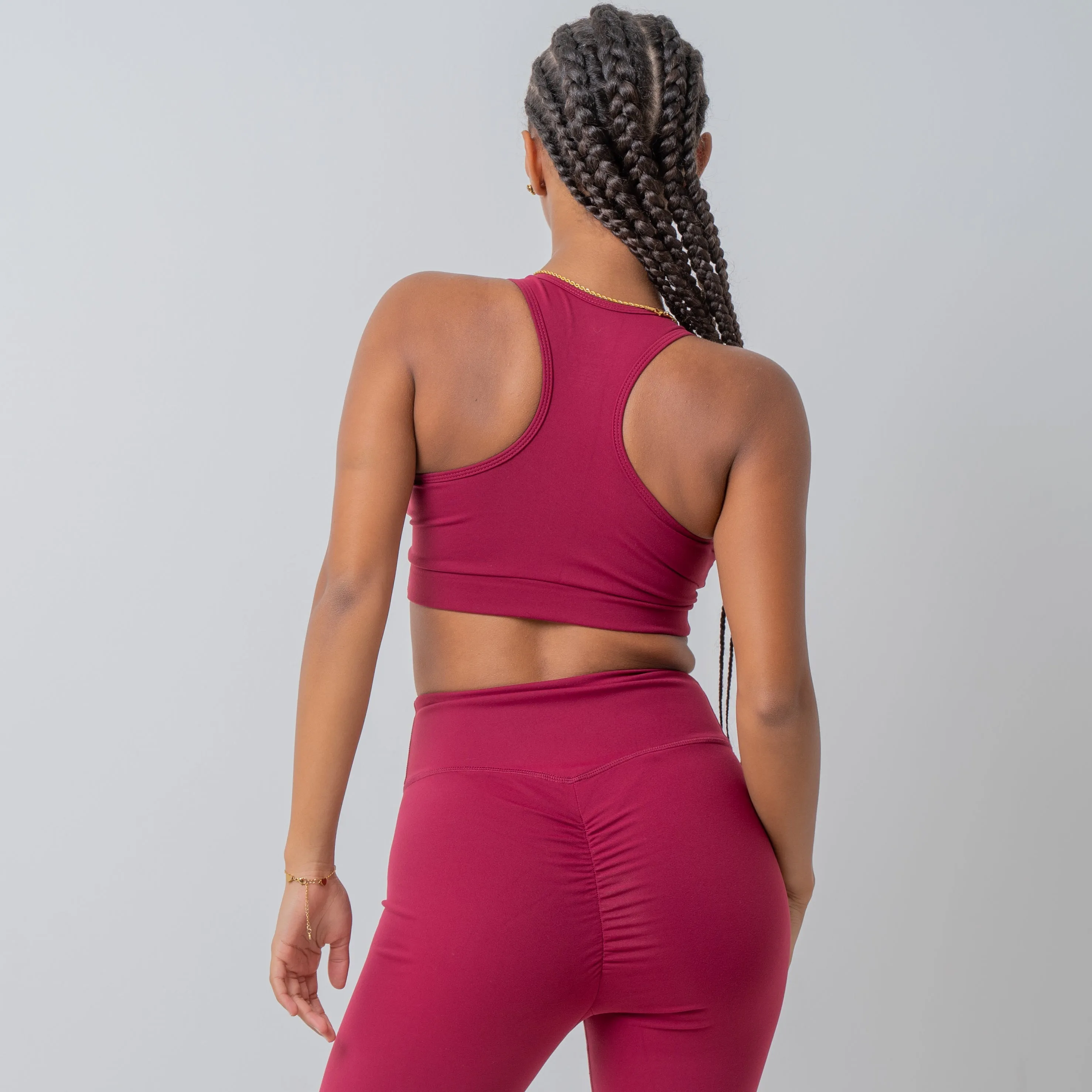 Jubilant Sports Bra Red