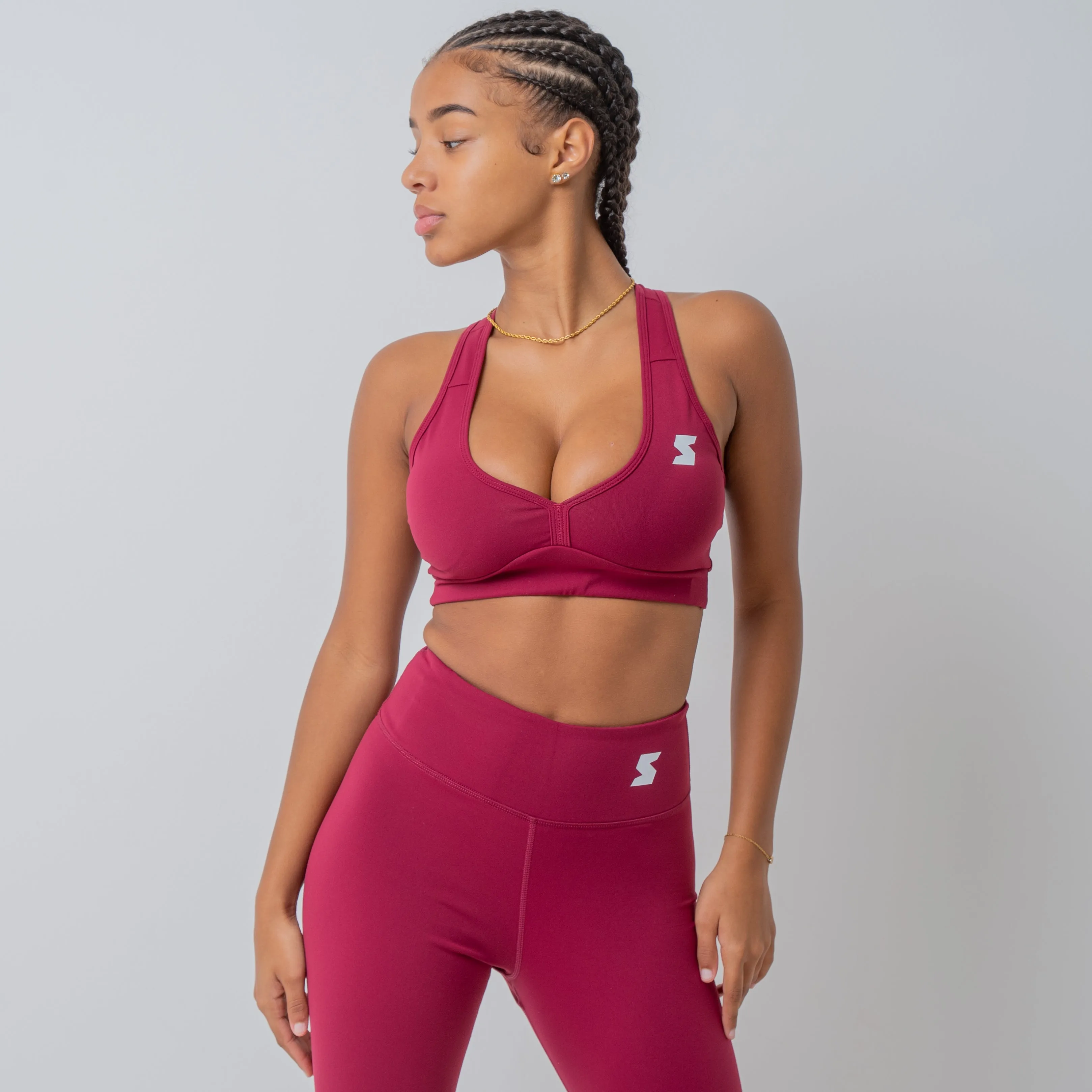 Jubilant Sports Bra Red