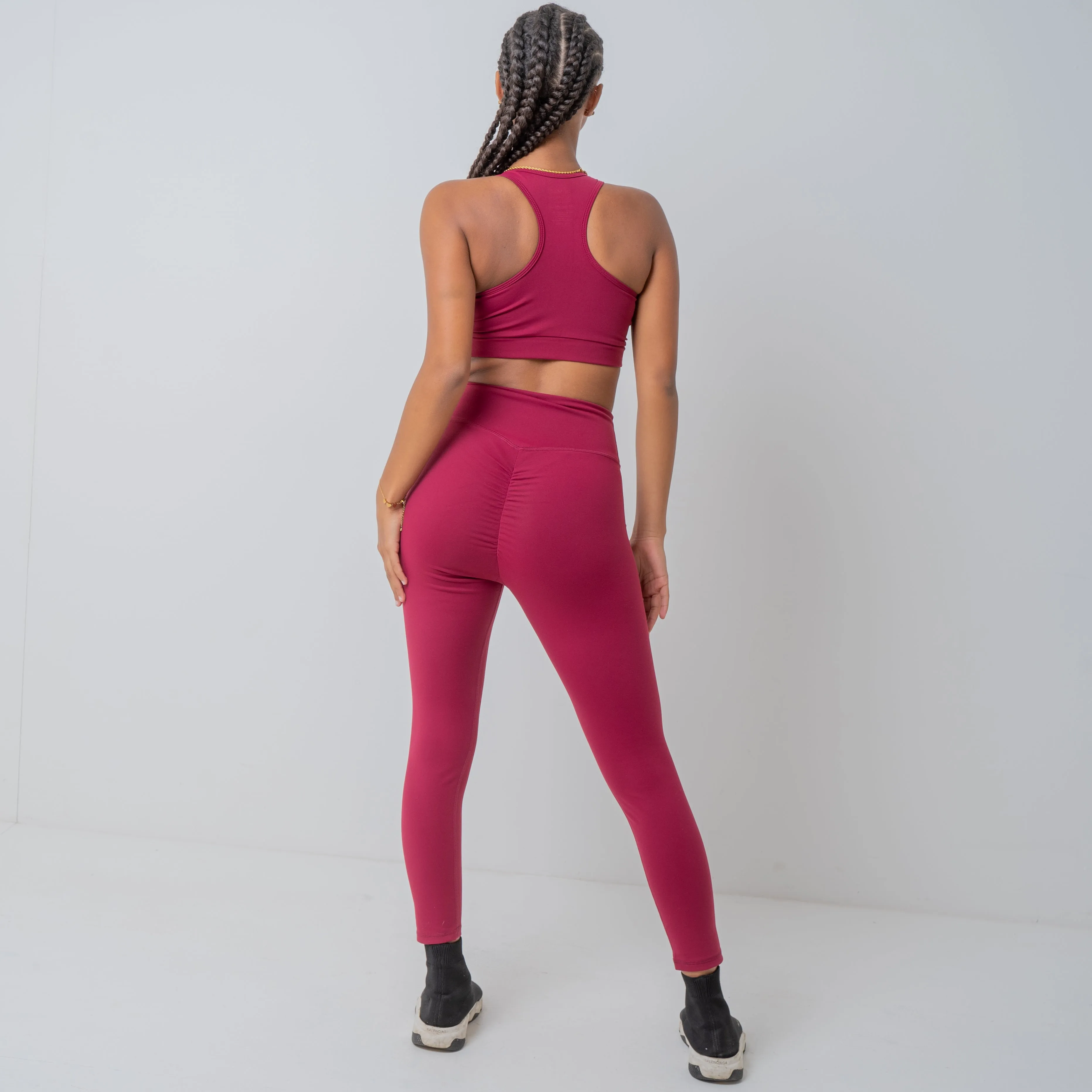 Jubilant Sports Bra Red