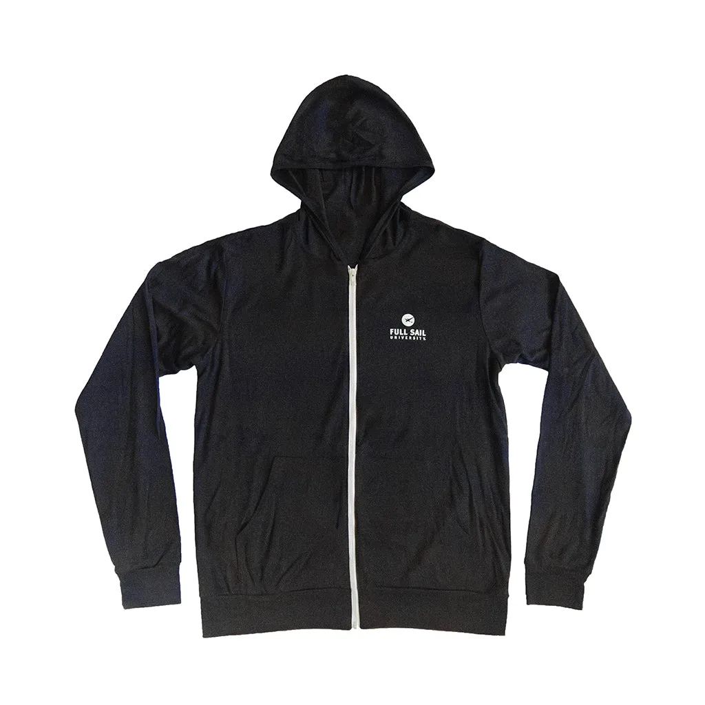 Lightweight Hoodie - Charcoal Black Triblend