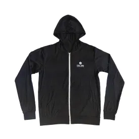 Lightweight Hoodie - Charcoal Black Triblend
