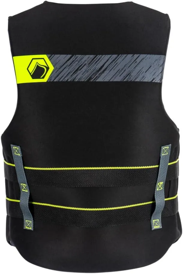 Liquid Force 2025 Classic Hinge (Black/Green) CGA Life Jacket
