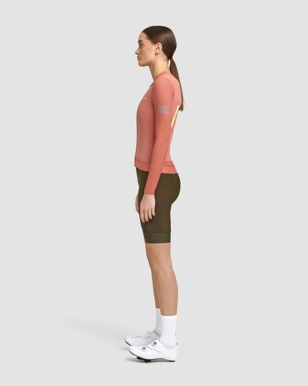 MAAP Evade Pro Base LS Women Jersey - Rose AW2022