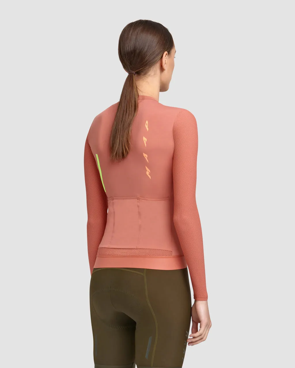 MAAP Evade Pro Base LS Women Jersey - Rose AW2022