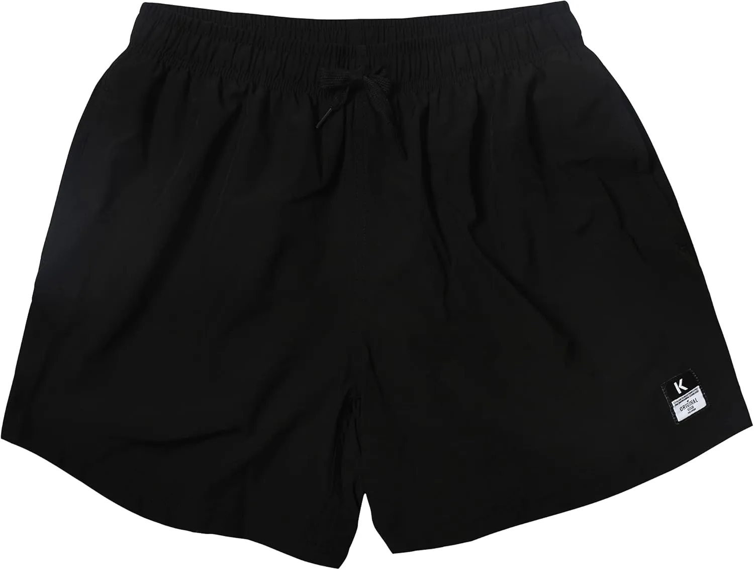 MADHERO Mens Swim Trunks Short Funny Swimming Shorts Bathing Suit with Mesh Liner 3 Inch