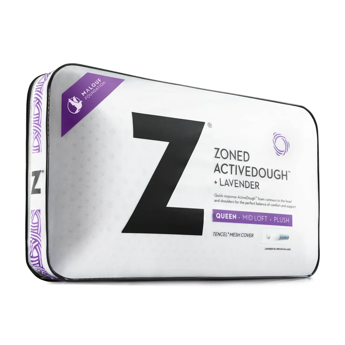 Malouf Zoned ActiveDough®   Lavender Pillow