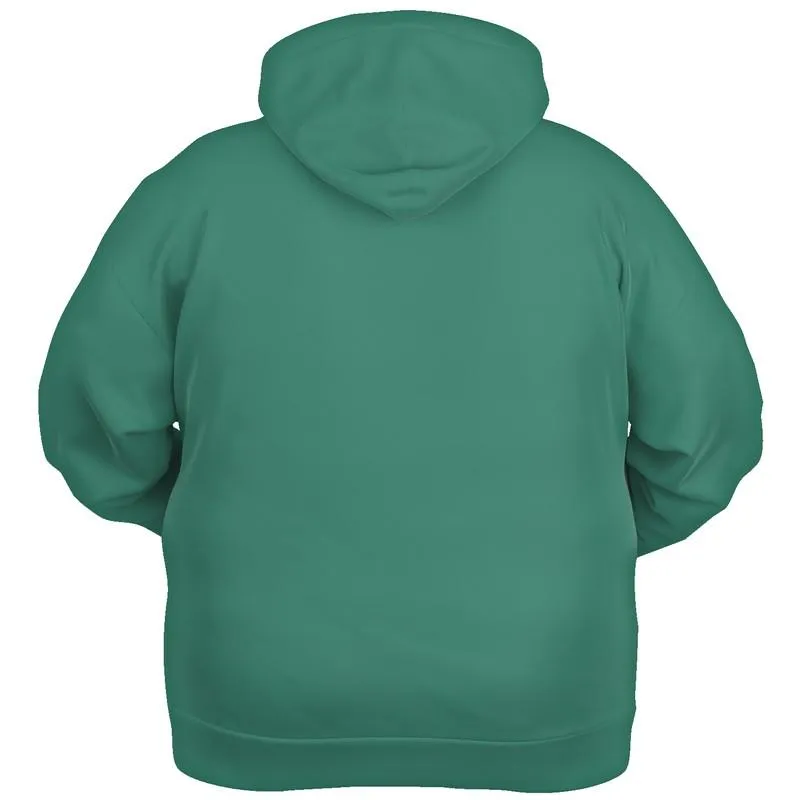 Medium Muted Green Hoodie | Unisex | with PLUS sizes | C60M0Y45K45