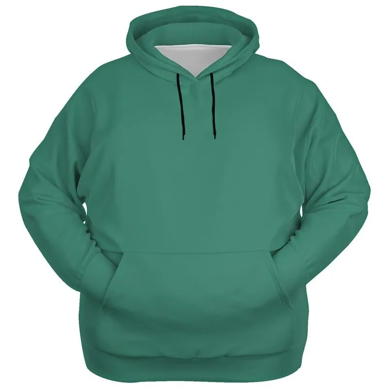 Medium Muted Green Hoodie | Unisex | with PLUS sizes | C60M0Y45K45