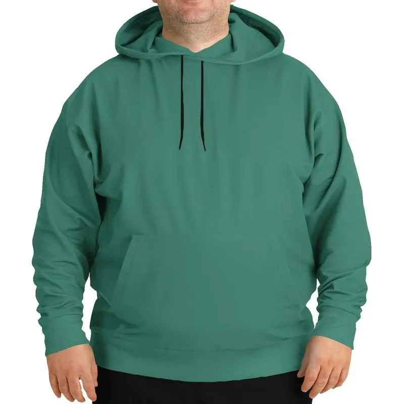 Medium Muted Green Hoodie | Unisex | with PLUS sizes | C60M0Y45K45