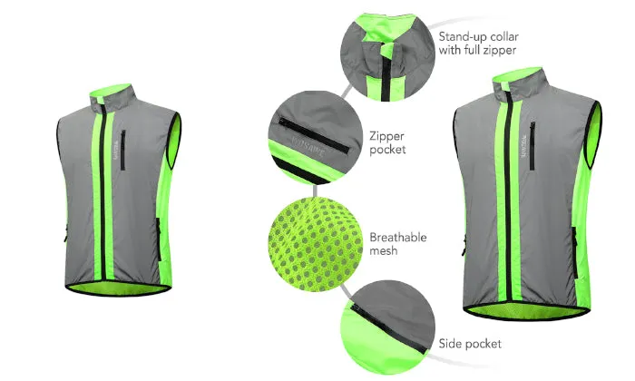 Men's Cycling Reflective Vest