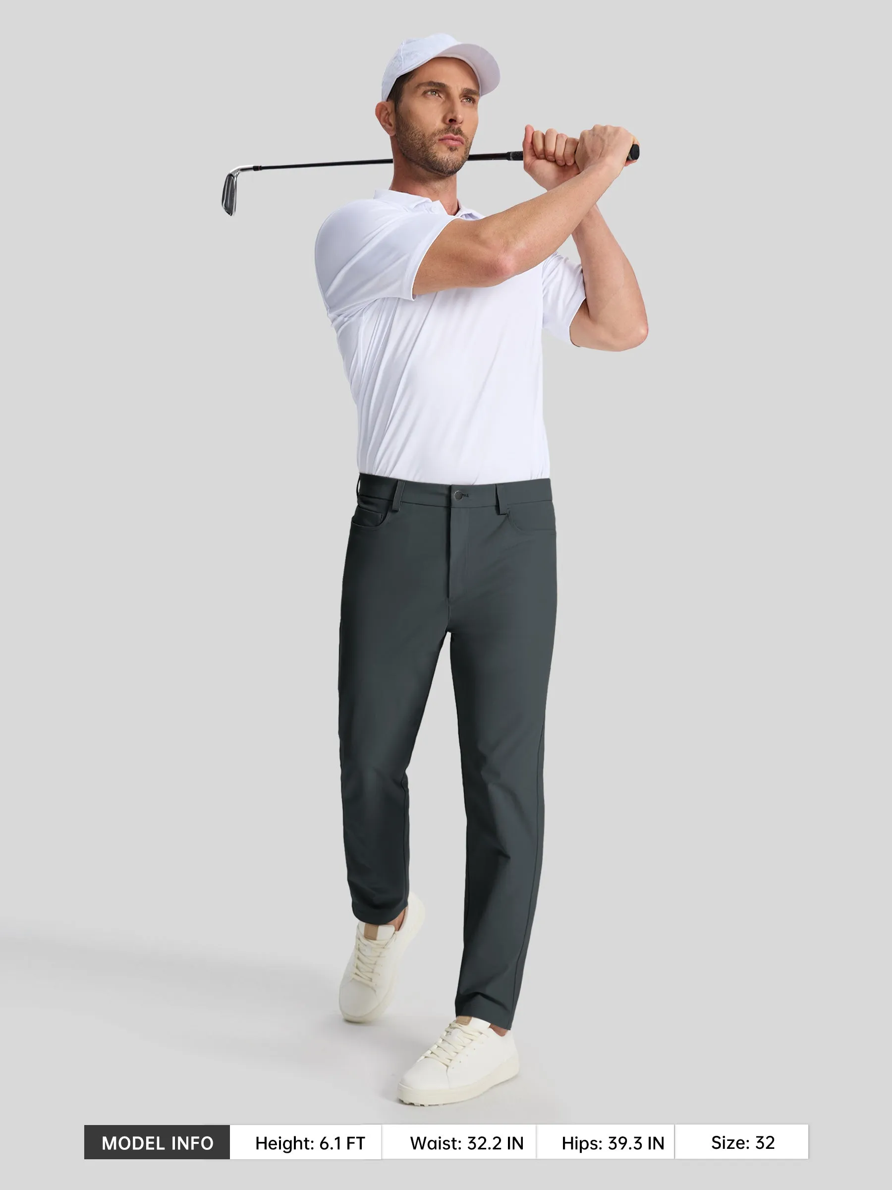 Men's Performance Fit Dress Pants 30 Inch