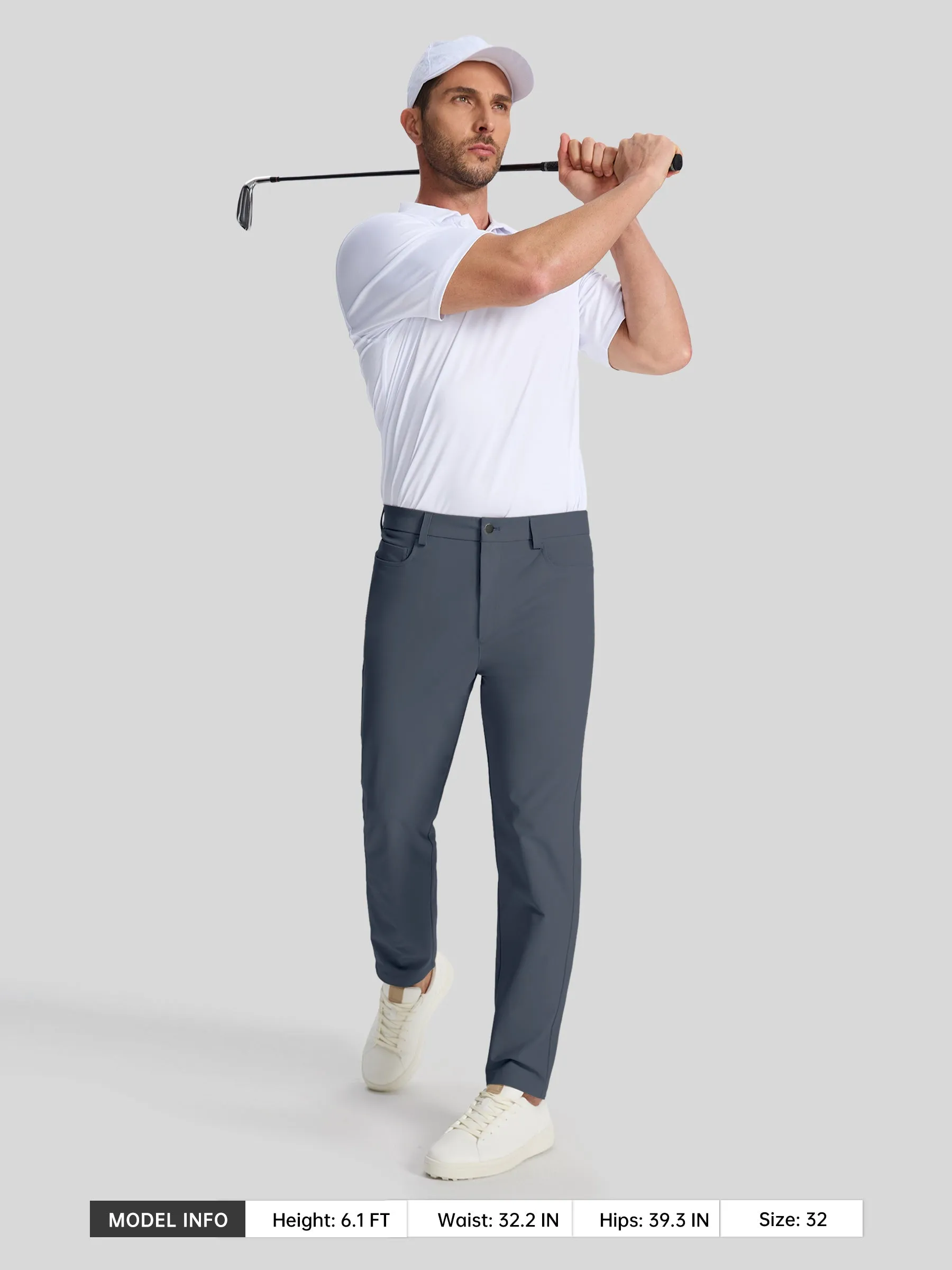 Men's Performance Fit Dress Pants 30 Inch