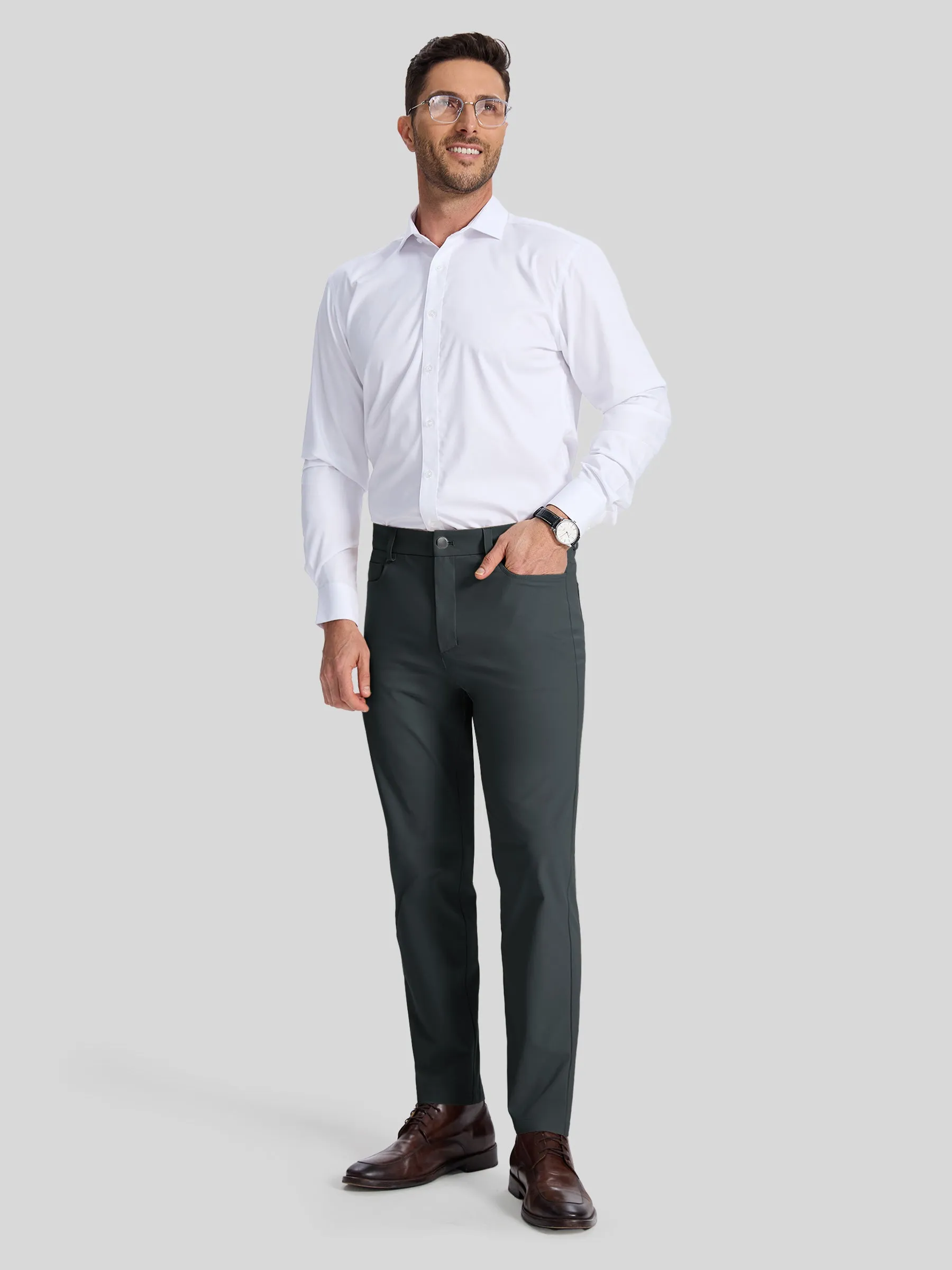 Men's Performance Fit Dress Pants 30 Inch
