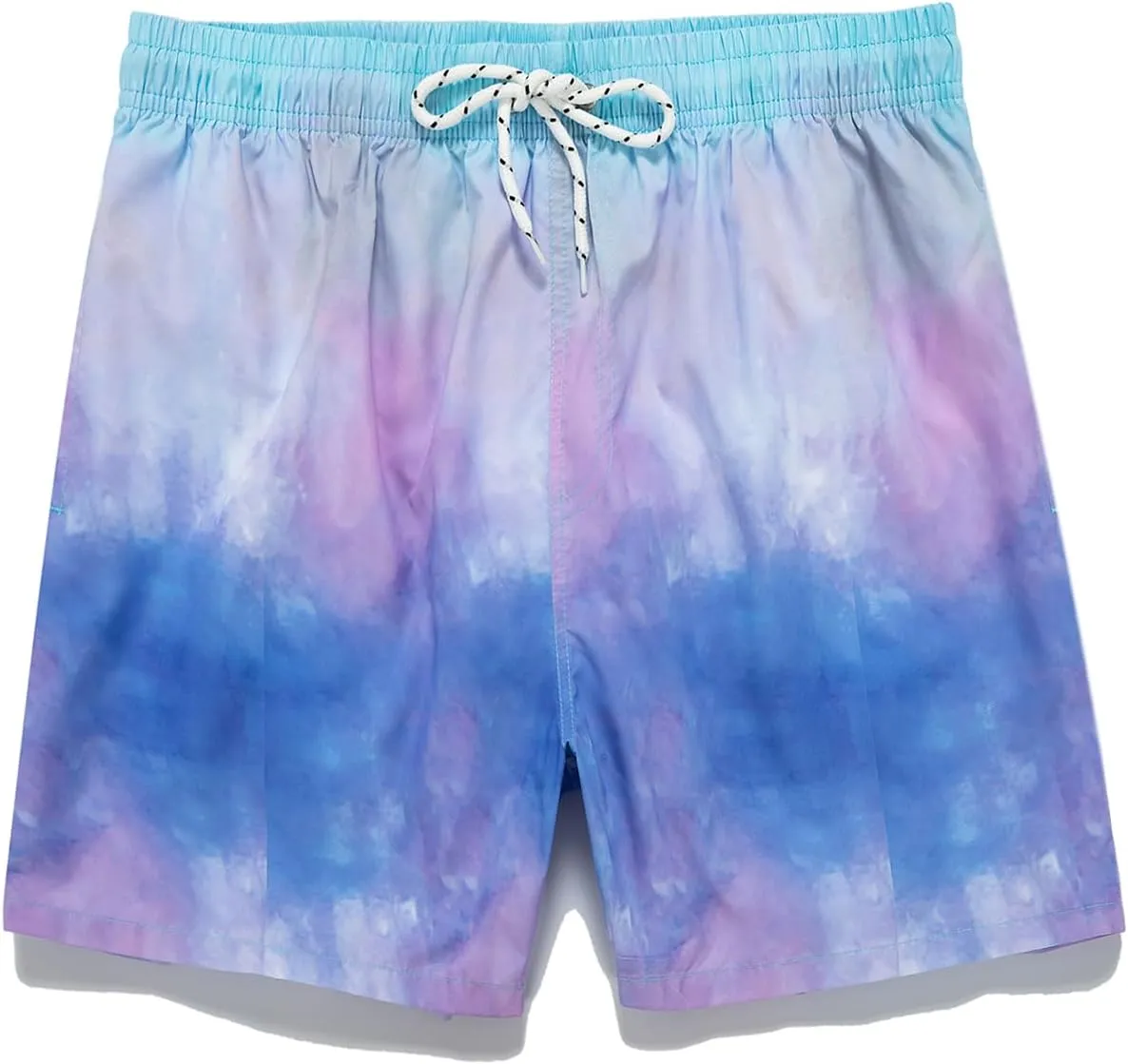 Men's Striped Swim Trunks Bathing Suits Quick Dry Board Shorts Mesh Lining Beach Swimwear with Pockets