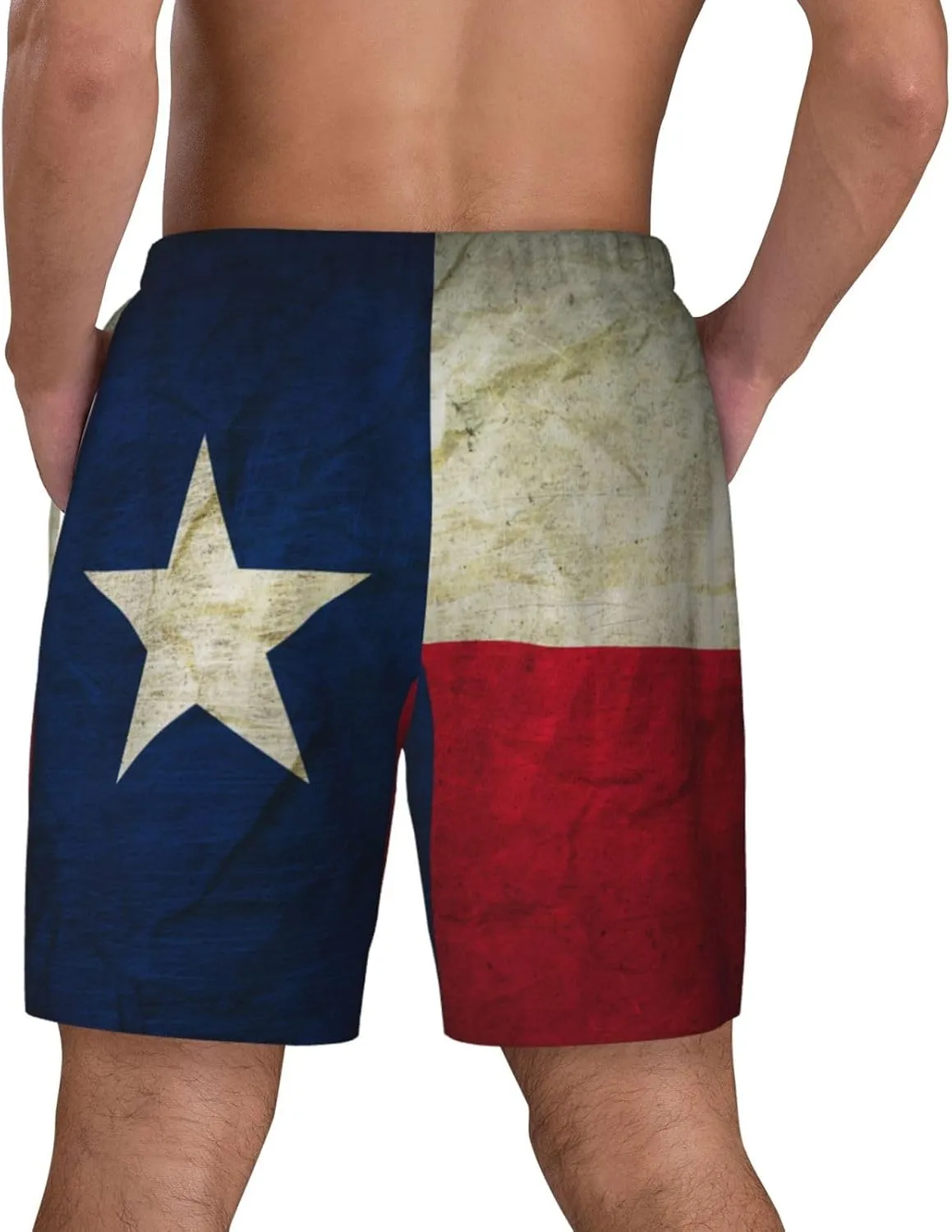 Mens Swim Trunks with Compression Liner 9 Inch Inseam Quick Dry Board Shorts