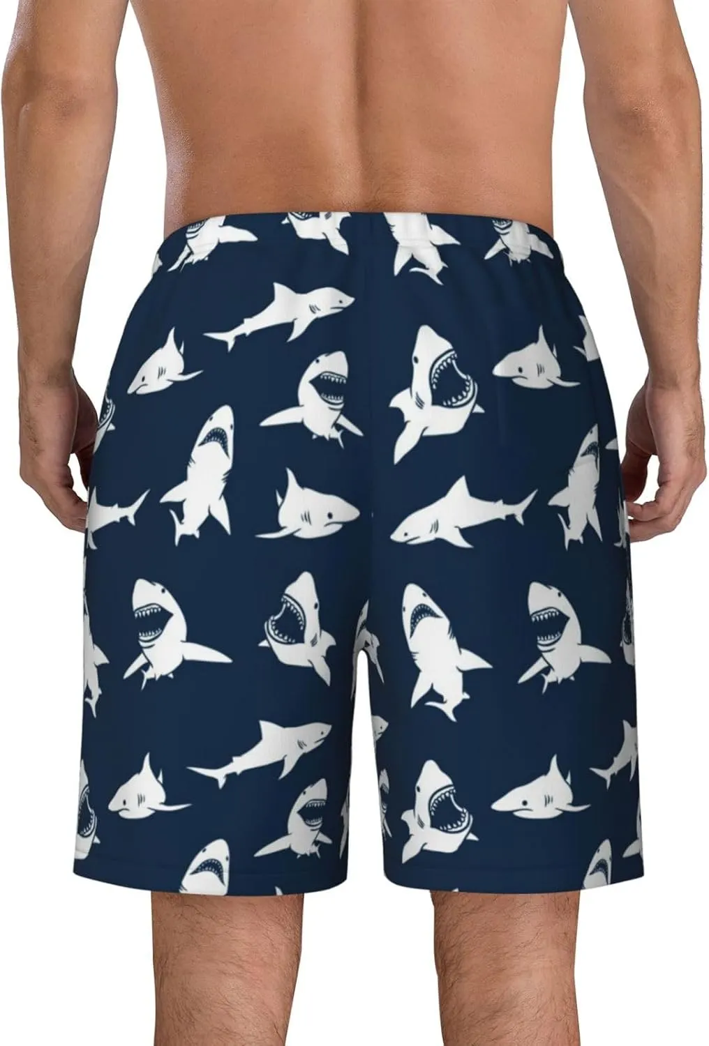 Mens Swim Trunks,Quick Dry Bathing Suits Summer Board Beach Shorts with Mesh Lining