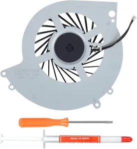 New PS4 CPU Cooling Fan, Internal Cooler Fan Replacement for Sony PlayStation 4 PS4 CUH-10XXA (CUH-1000A CUH-1001A) & CUH-11XXA (CUH-1100A CUH-1115A) Console Series with Tool Kit