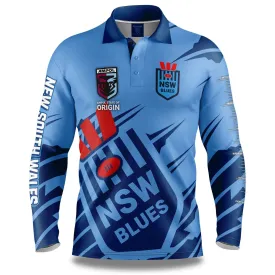 New South Wales Blues Ignition Fishing Shirt