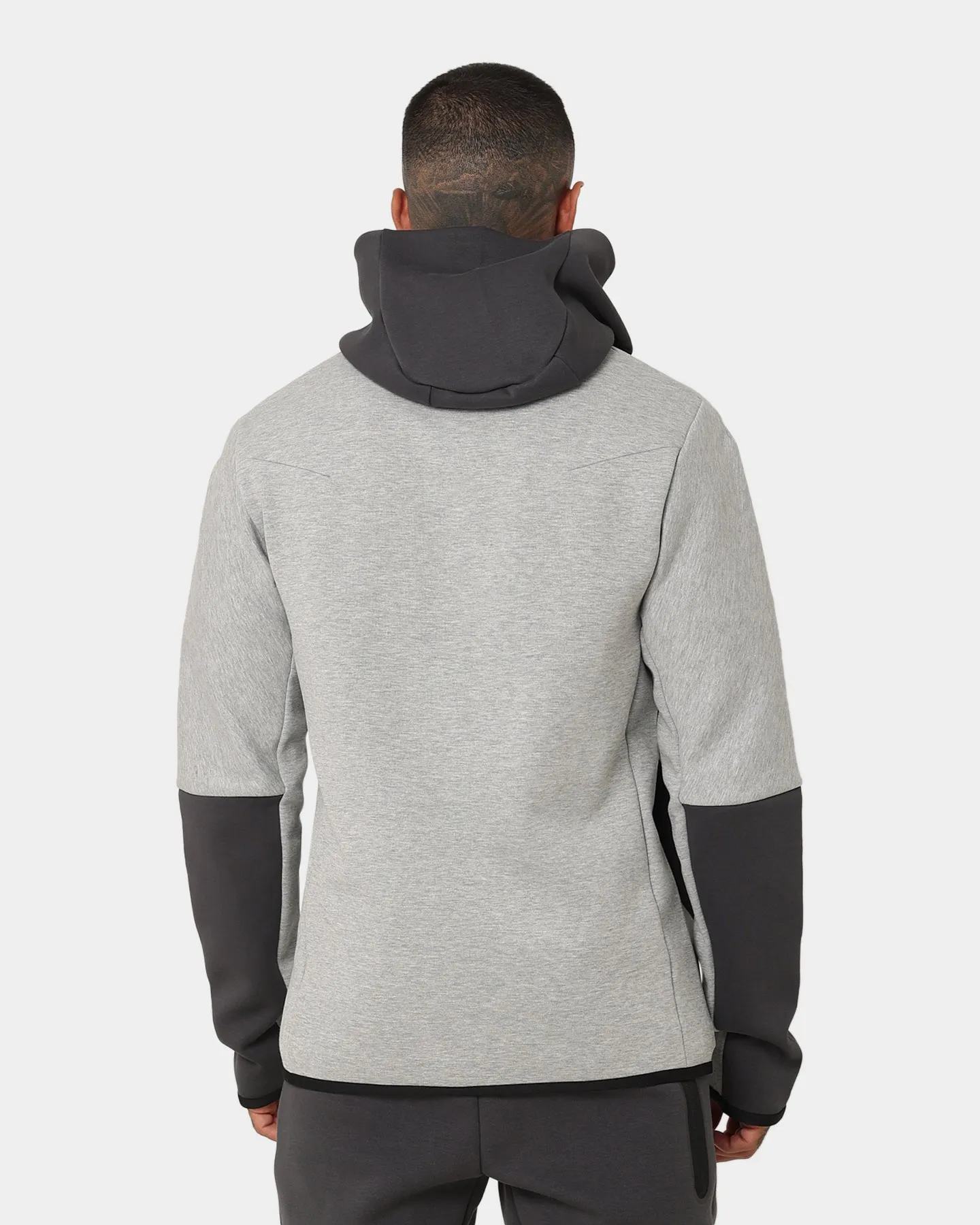 Nike Sportswear Tech Fleece Full Zip Hoodie Dark Grey Heather
