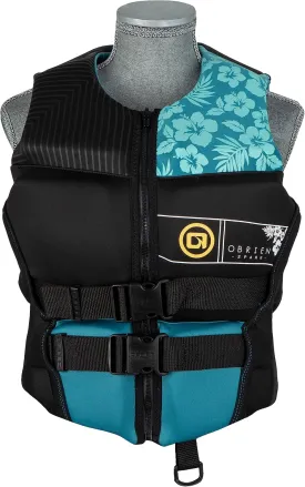 O'Brien Flex-V Womens Neoprene USCGA Life Jacket, Spark, X-Small