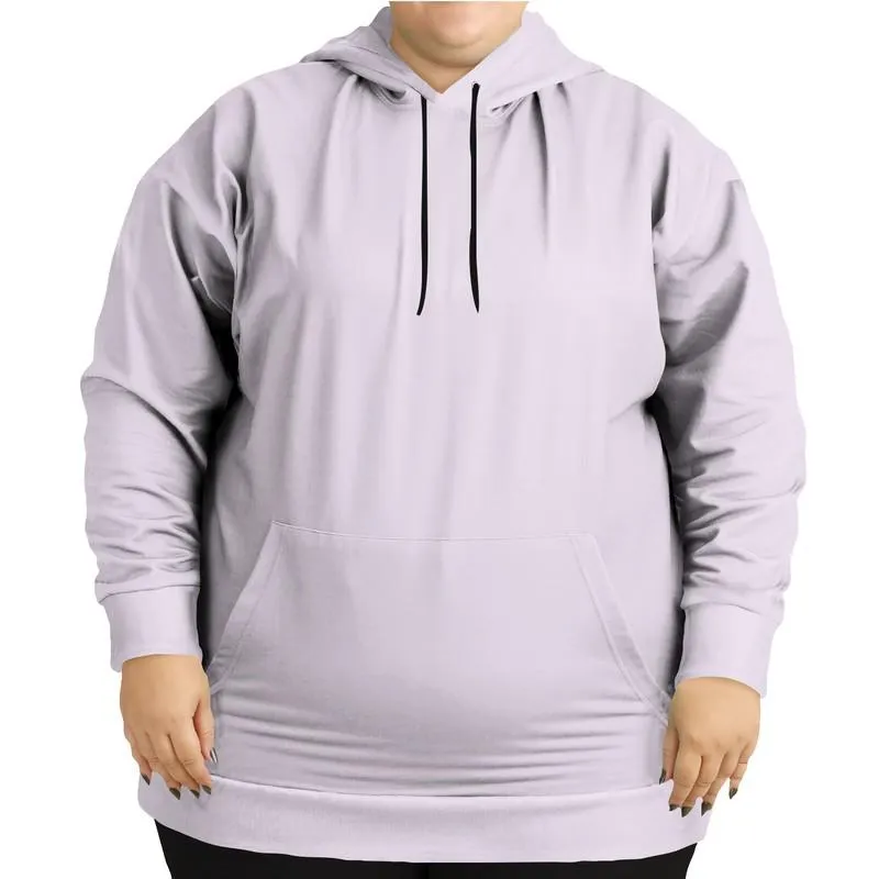 Pale Purple Hoodie | Unisex | with PLUS sizes | Bright Pale Purple | C5M10Y0K0