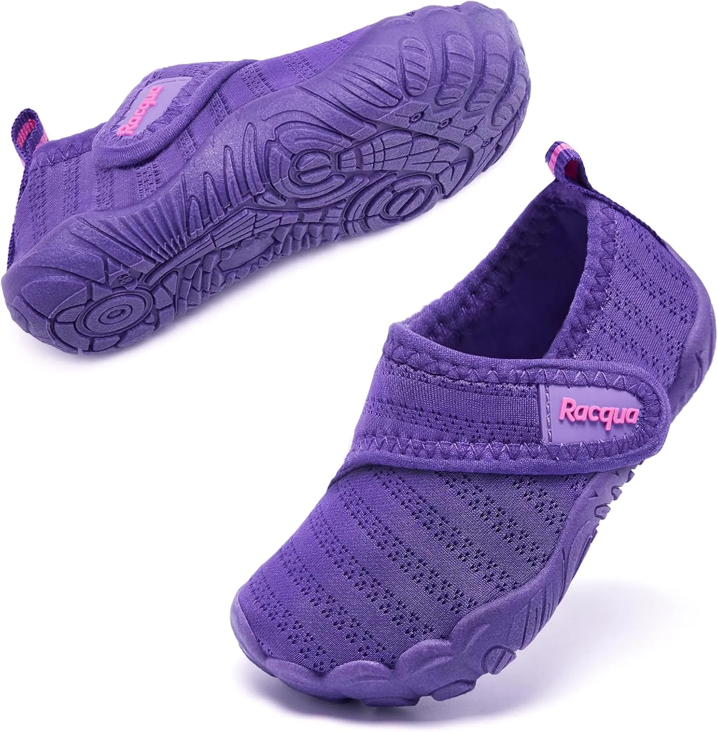 Racqua Toddler Boys Girls Baby Water Shoes Quick-Dry Lightweight Outdoor Sports Swim Shoes(Baby/Toddler)
