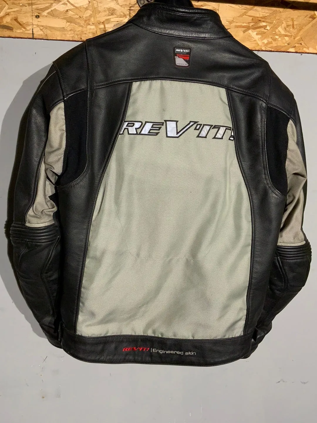 Rev’it Leather & Mesh jacket w/liner