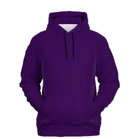 Royal Purple Hoodie | Unisex | with PLUS sizes | Medium Dark Pure Violet | C75M100Y0K60