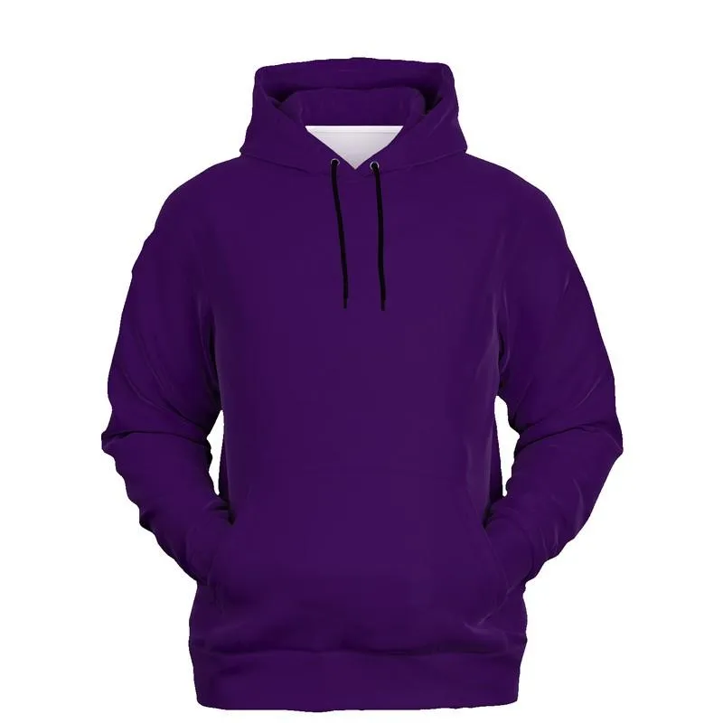 Royal Purple Hoodie | Unisex | with PLUS sizes | Medium Dark Pure Violet | C75M100Y0K60
